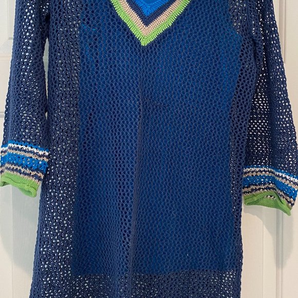 Tommy Bahama crocheted top and matching tank - Picture 1 of 4